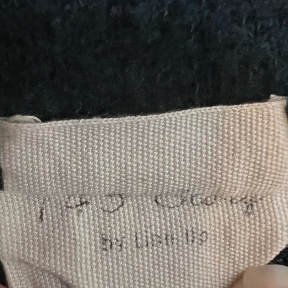 143 Story dark green off shoulder long sleeve sweater with cutouts size small - Picture 4 of 5